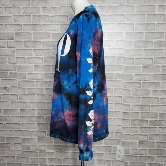 Tie Dye DRIP Long Sleeve Gildan Tee - Picture 2 of 5